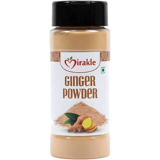 Mirakle Organic Ginger Powder - Premium Ground Ginger Spice