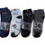 JHF Socks - Mens Premium Ankle-Length Sports Socks  Breathable, Cushioned  Durable (Pack of 4)