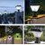 Solar Light Outdoor Home Waterproof 10W LED Automatic Wireless LED Gate Lamps for Main Pillar, Boundary etc.