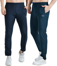 Mens Sports Lowers for Men  Breathable Track Pants for Gym, Jogging  Sports pack Of 2