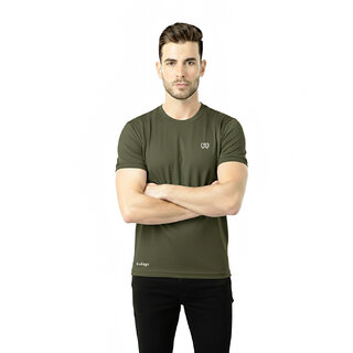 Mens Sports T-Shirt  Breathable Gym  Running Tee
