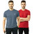 Mens Sports T-Shirt  Breathable Gym  Running Tee Pack of 2
