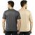 Mens Sports T-Shirt  Breathable Gym  Running Tee Pack of 2