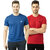 Mens Sports T-Shirt  Breathable Gym  Running Tee Pack of 2