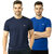 Mens Sports T-Shirt  Breathable Gym  Running Tee Pack of 2