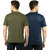 Mens Sports T-Shirt  Breathable Gym  Running Tee Pack of 2
