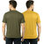 Mens Sports T-Shirt  Breathable Gym  Running Tee Pack of 2