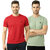 Mens Sports T-Shirt  Breathable Gym  Running Tee Pack of 2