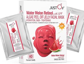 Beauty Relay London Watermelon  Retinol Algae Peel-Off Jelly Facial Mask  Anti-Aging, Skin 125g