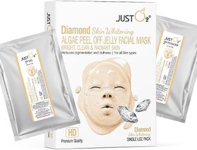 Beauty Relay London Diamond Algae Peel-Off Jelly Facial Mask  lowing Skin  125g