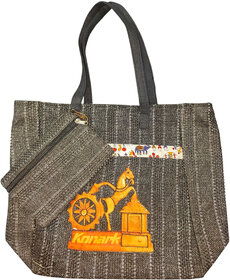 Womens shoulder bag / Shopping tote combo