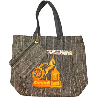 Womens shoulder bag / Shopping tote combo