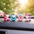 Tiny Shiny Love Animated Characters Valentine Multicolor Polyresin Showpiece Decorative Showpiece