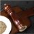 Classic Dark Brown Wooden Pepper Mill - Adjustable Grinder