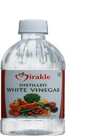 Mirakle Distilled White Vinegar - Pure, Multi-Purpose, Eco-Friendly Cleaning  Cooking Vinegar
