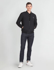 U.S. Polo Assn. Denim Embroidered Back Puffer Jacket