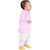 Kid Kupboard Cotton Baby Boys Kurta and Pyjama Set, Pink/White, Full-Sleeves, 2-3 Years KIDS8121