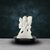 Small White Marble Hanuman Idol  Handcrafted Spiritual Home Dcor Statue