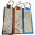 Blue  Brown  Orange Premium Jute Bottle Bag For Boys  Girls (Pack of 3)