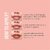 Cute n Wild Matte Lip Color  Long-Lasting Liquid Lipsticks (Set of 4 Shades) - Red Edition