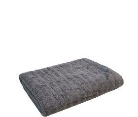 Luxurious 100 Cotton Quick-Dry Bath Towel - Super Absorbent Lightweight in Dark Grey