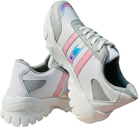 Stylish Women's Sports Shoes - Lightweight and Trendy Athletic Sneakers