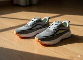 Men's Running Shoes - Breathable Cushioned Athletic Sneakers