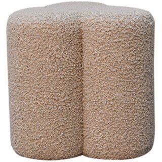 Mud Boucle Clover Footstool