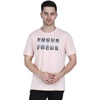 Life Dream Mens Cotton Printed T-Shirt  Regular Fit, Round Neck