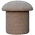 Mud Boucle Mushroom Footstool
