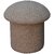 Mud Boucle Mushroom Footstool