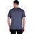 Life Dream Mens Grey Dotted Cotton Blend Round Neck T-Shirt