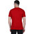 Life Dream Mens Red Solid Cotton Blend Round Neck T-Shirt