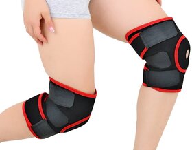 Minha Knee Cap Support Belt Brace Open Patella for Pain Relief Sports Gym Running Arthritis and Protection for Men and W