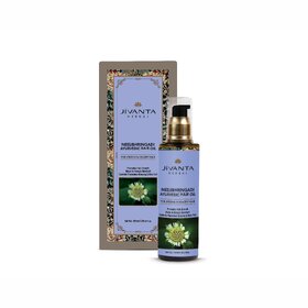 Jivanta Herbal Neelibhringaadi Hair Oil  For Hair Growth, Hair Fall Control and Dandruff  100 Pure  Natural