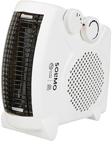 Orient Electric Areva Portable Room Heater  2000W  Two Heating Modes  Advanced Overheat Protection  Horizontal  Ver
