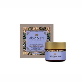 Jivanta Herbal Hair Growth Mask with Amla, Bhringraj, Neem, Fenugreek  Hibiscus for Dry, Damaged and Freezy Hair