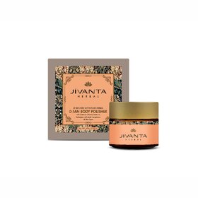Jivanta Herbal D-Tan Body Polisher 60g  Tan Removal Scrub Radiant Glow D-Tan Scrub for Body  All Skin Types