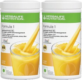 FORMULA 1 NUTRITIONAL MANGO SHAKE MIX (Pack of 2)
