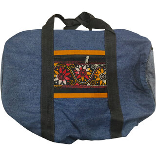 Blue Premium Jeen Multipurpose Bag For Men  Women