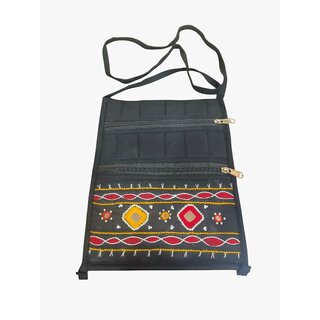 Black Women Sling Bag cotton shoulder sling bag for womens