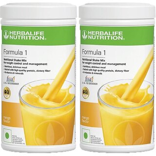 FORMULA 1 NUTRITIONAL MANGO SHAKE MIX (Pack of 2)