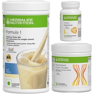 Formula 1 shake miix Kulfi ,protein powder and Afresh Lemon