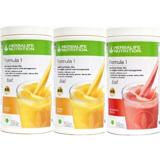 Weight Loss Combo Pack Formula 1 Shake Mix Flavor ( 3*500G )