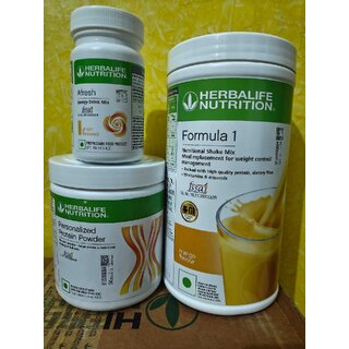 FORMULA 1 WEIGHT LOSS COMBO MANGO SHAKE AFRESH GINGER PARTEIN POWDER 200GM