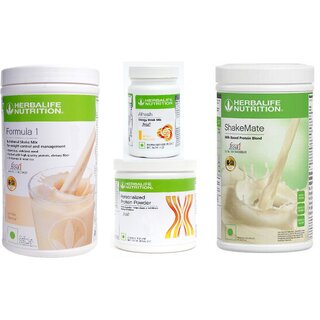 Formula 1 Vanilla + Protein Powder 200 G + Afresh - Lemon + Shake Mate