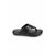 GVOLF Mens Black Synthetic Leather Slip-On Slippers