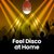 360 Degree Rotating Deco.  Festive Latoo Bulb/Gola Bulb ( 3 Watt ) - Multicoloured