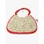 beautifully hand crafted jute bags for women Waterproof Multipurpose Bag (White, 7 L)