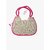 Pink Premium Jute Handcrafted Shoulder Bag For Women